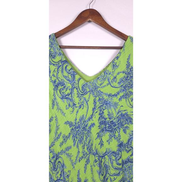 Alegria Sorrento Italy Floral Stretch Dress Boho Resort Style Made in Italy S/M - Picture 10 of 11